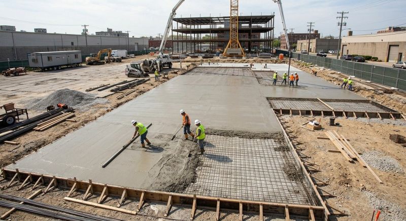 Commercial Slab Installation in Fort Collins, CO