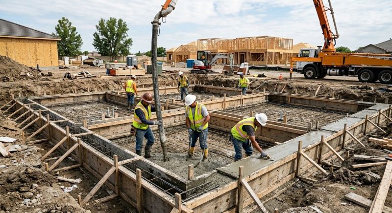 House Foundation Installation in Fort Wayne, IN