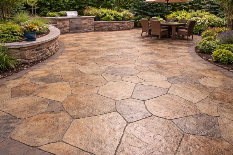 Stamped Concrete Resurfacing in Corpus Christi, TX