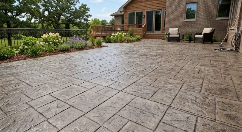 Stamped Concrete Service in Frisco, TX