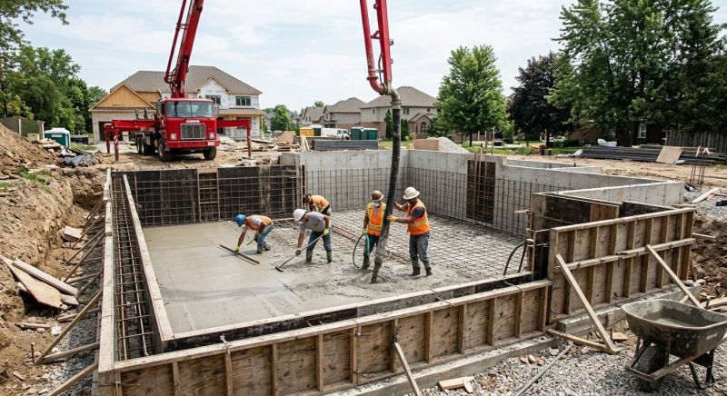 Basement Slab Installation in Columbus, OH