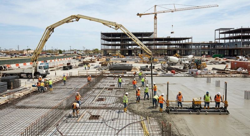 Commercial Slab Construction in Grand Rapids, MI