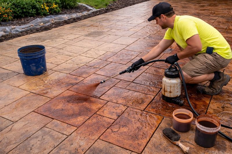 Concrete Staining Service in Dallas, TX