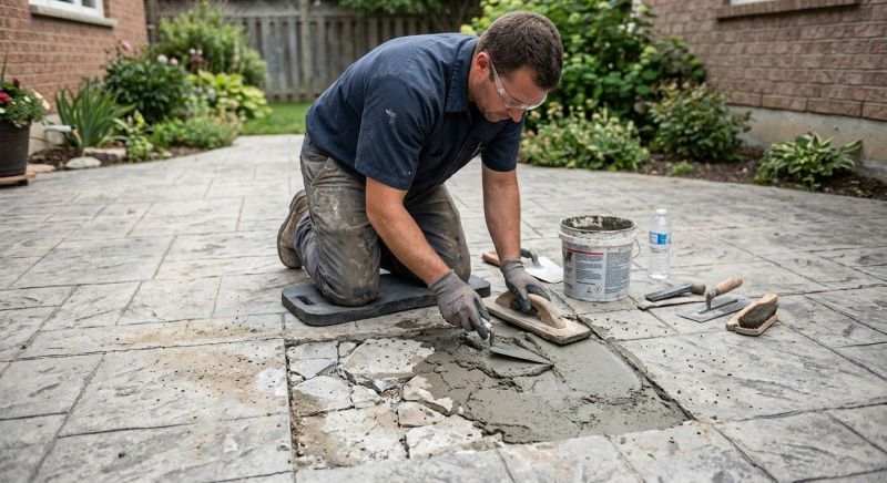 Decorative Concrete Repair in Denver County, CO