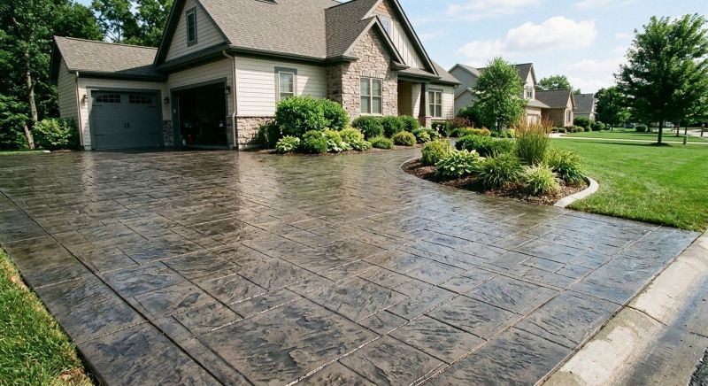 Driveway Stamping in Frisco, TX