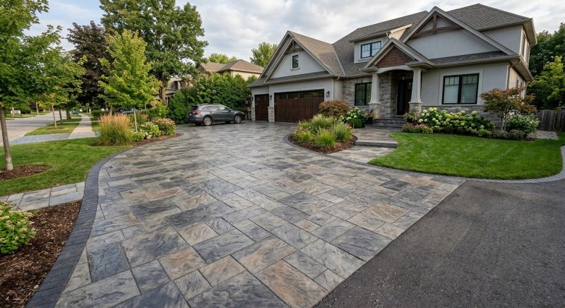 Driveway Stamping in Dallas, TX