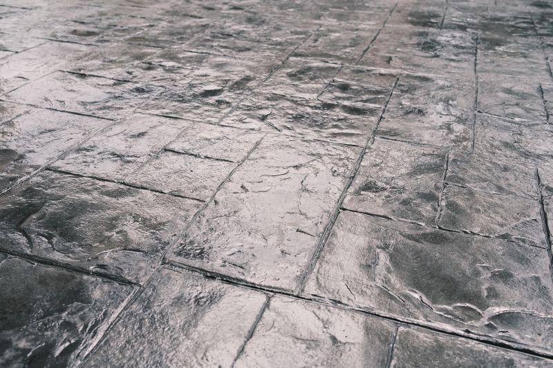 Stamped Concrete Installation in Frisco, TX