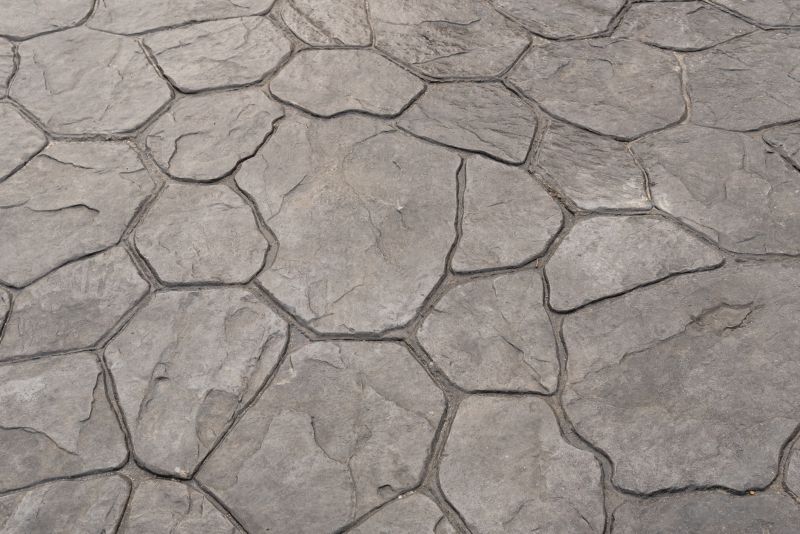 Stamped Concrete Installation in Frisco, TX