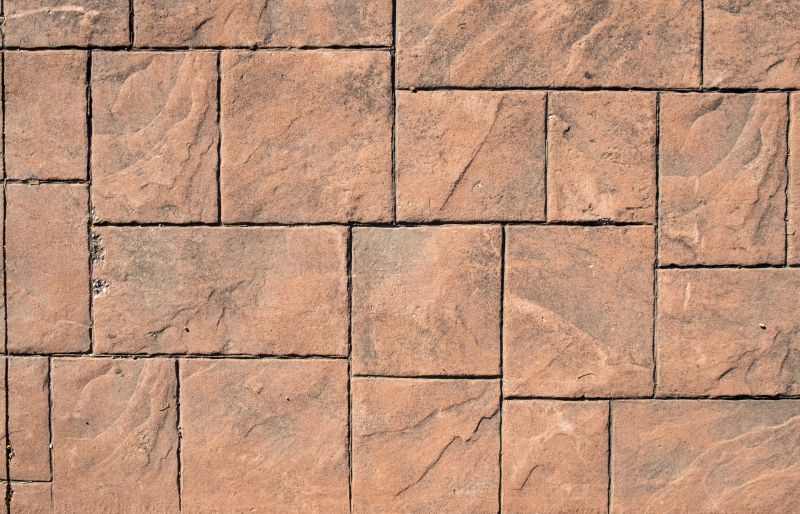 Stamped Concrete Installation in Fort Worth, TX